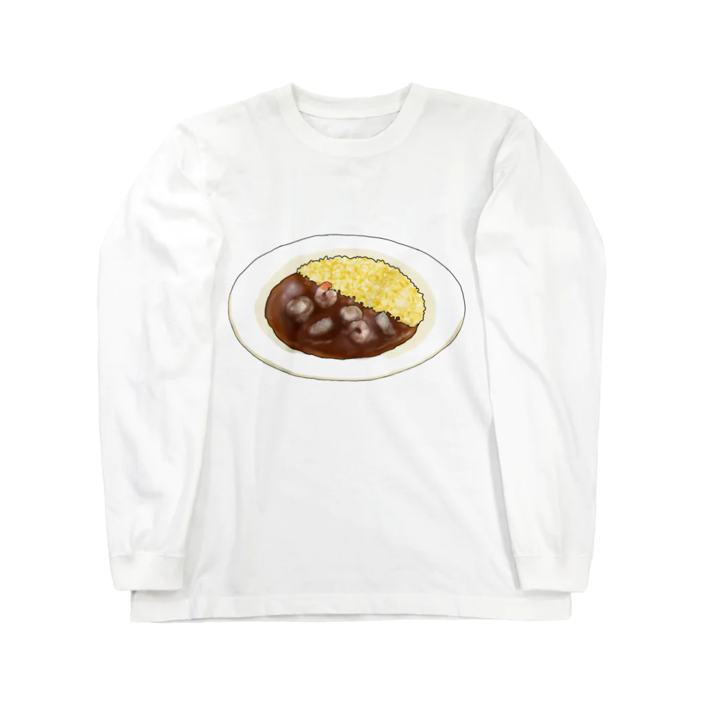 だいごろうのシーフードカレーなんだぜ？ Long Sleeve T-Shirt