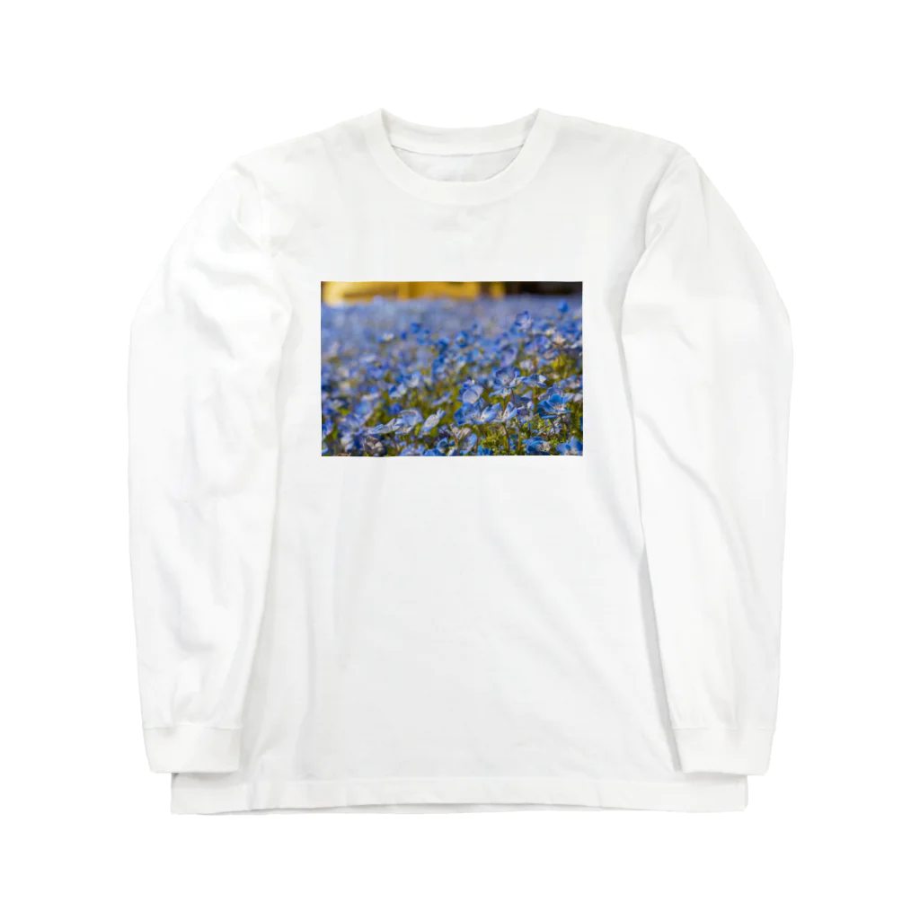 おきれいやのネモフィラ Long Sleeve T-Shirt