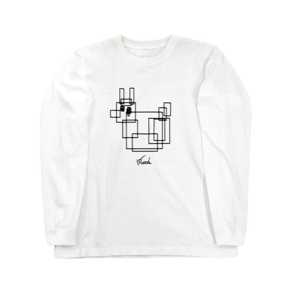 rerotozubu shopping houseのうさひるブロックの構成 Long Sleeve T-Shirt