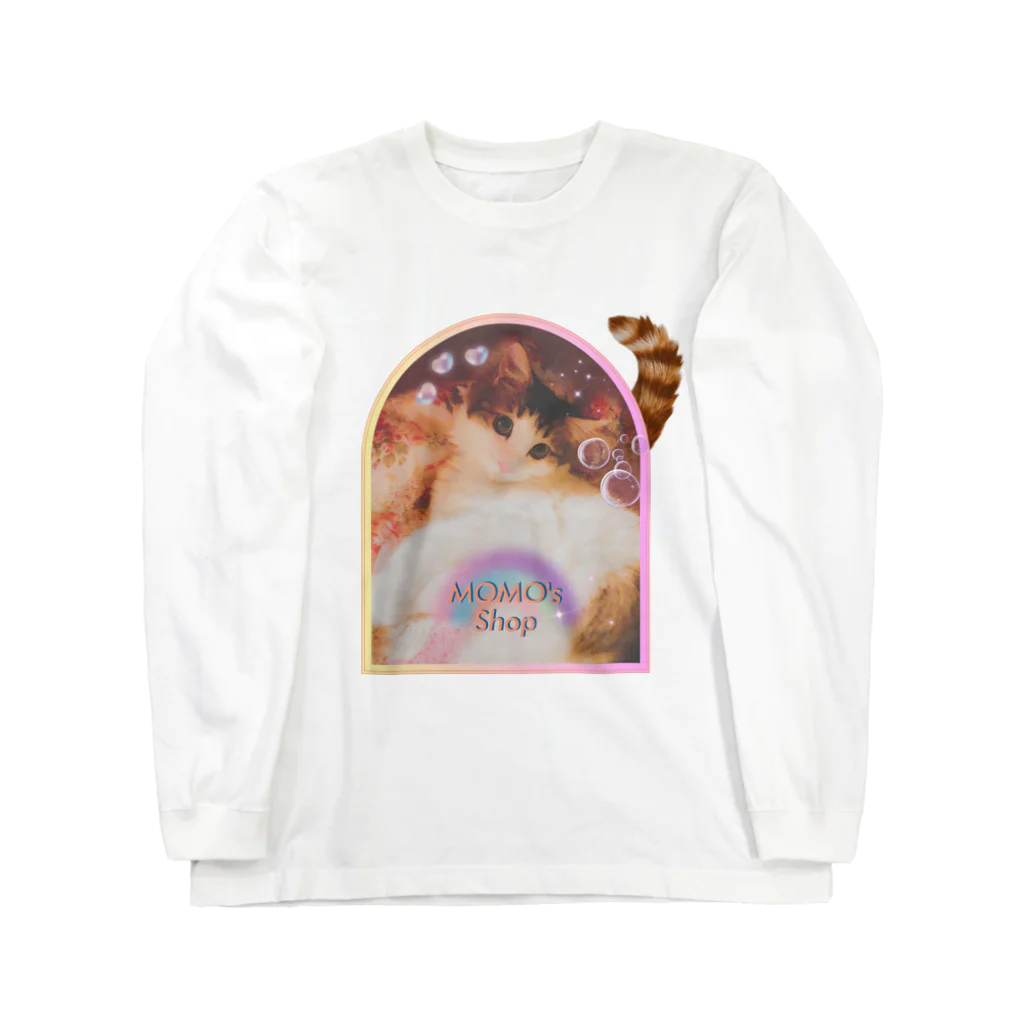 𝙈𝙊𝙈𝙊'𝙨 𝙎𝙝𝙤𝙥の#しっぽ_02 Long Sleeve T-Shirt