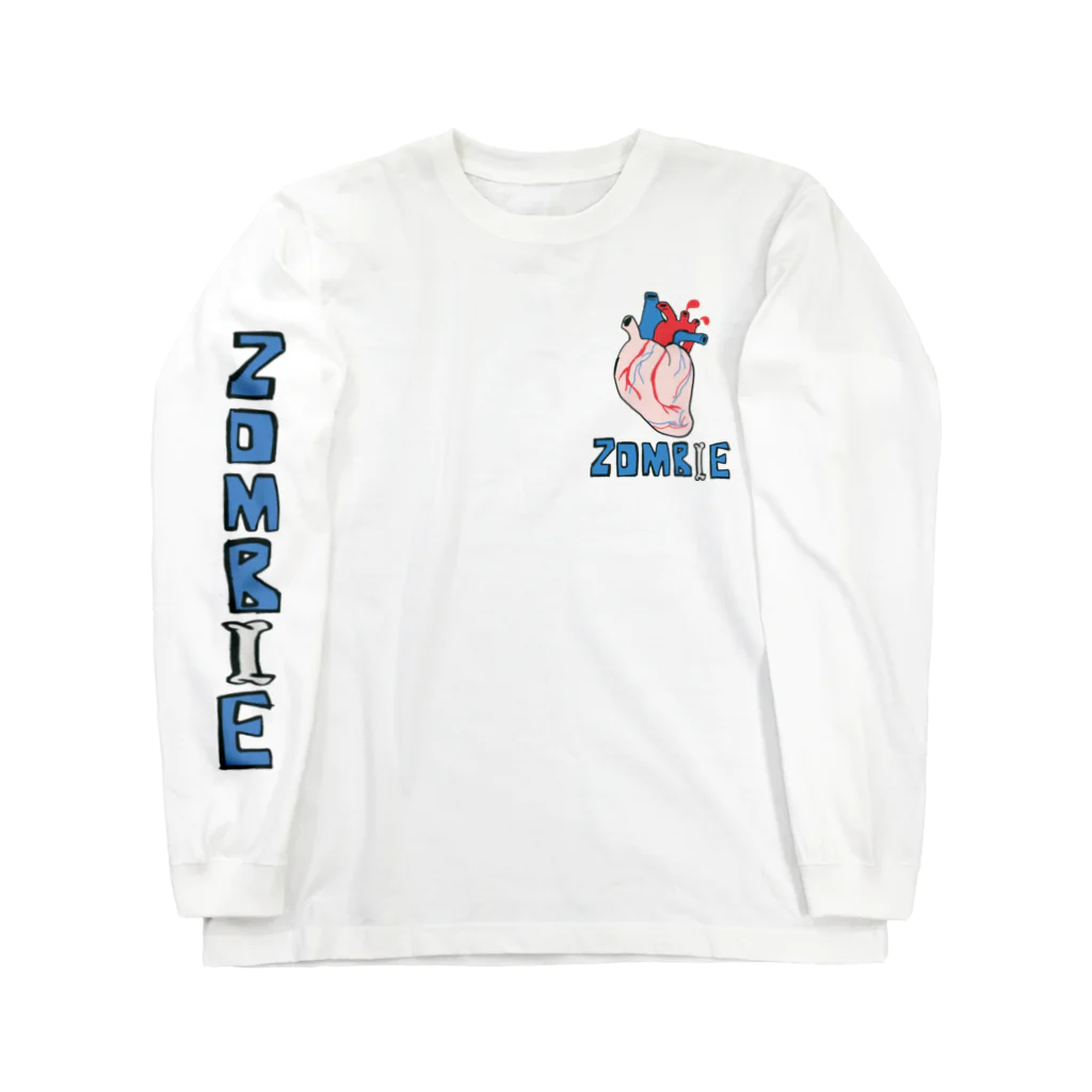 ビビットカラーアイテムズの上の空くん Long Sleeve T-Shirt