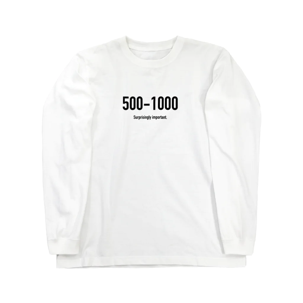 #wlmのPOINTS - 500-1000 Long Sleeve T-Shirt