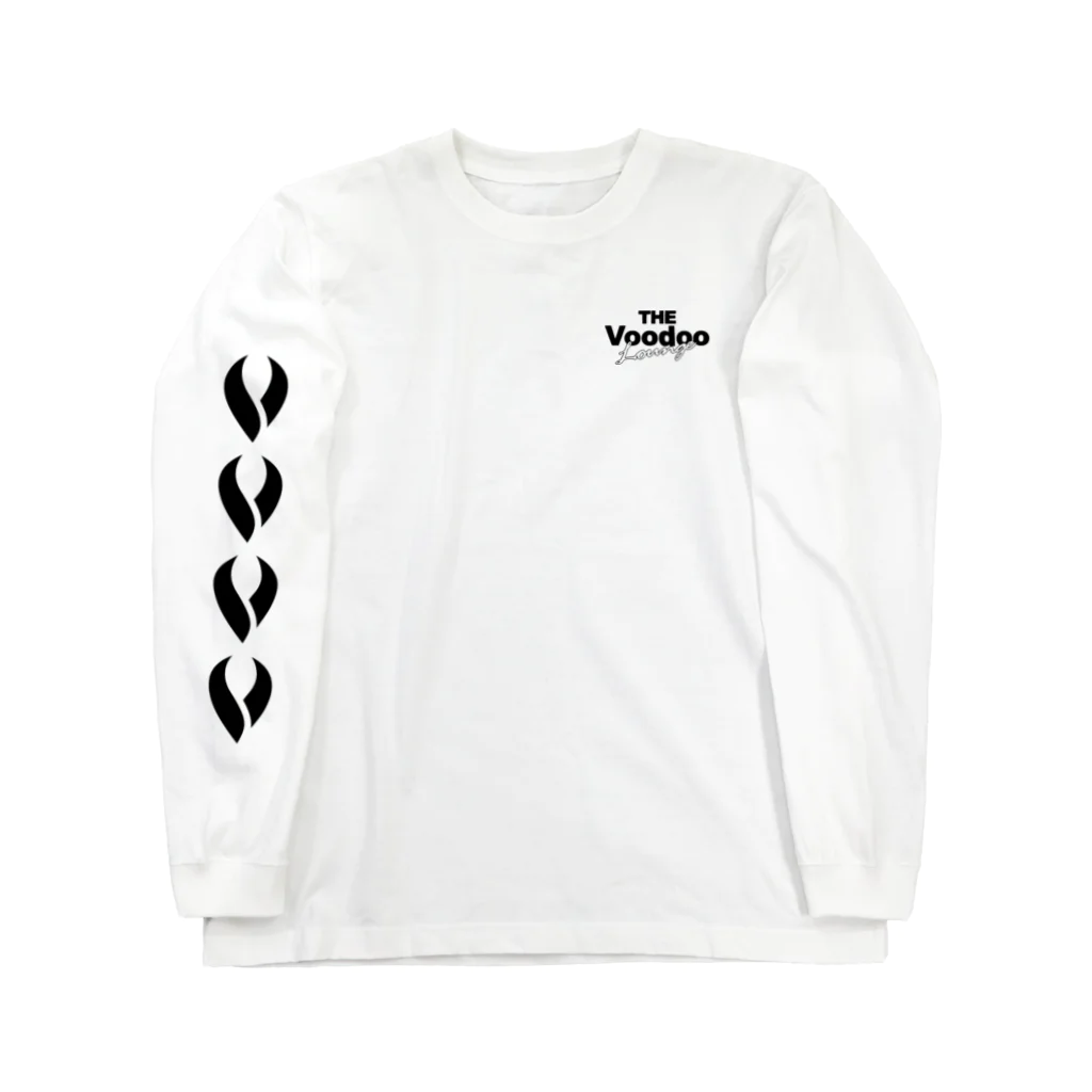TheVoodooLoungeの黒ロゴロンT Long Sleeve T-Shirt