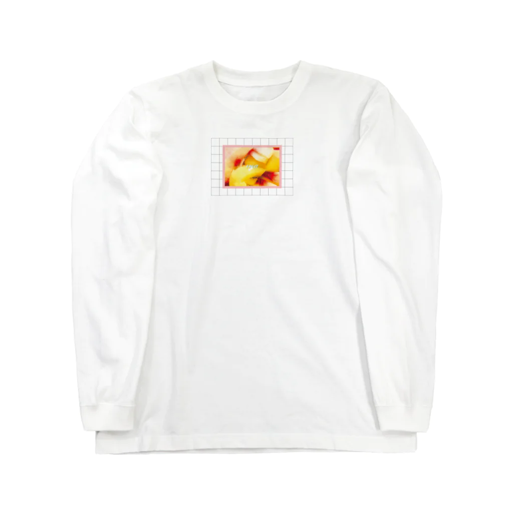 SWEET ROOMのFRUIT　peach&goldkiwi ロングスリーブTシャツ