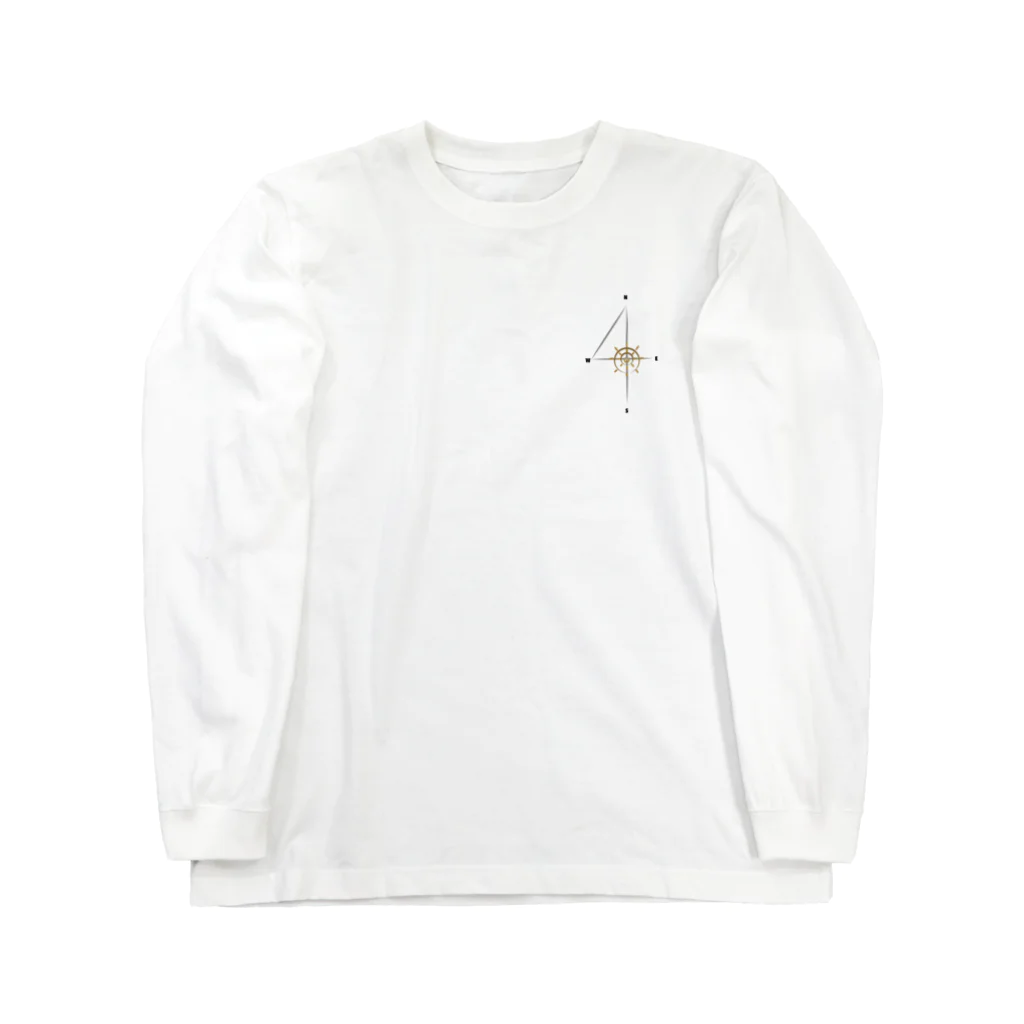 morichannの方位と舵 Long Sleeve T-Shirt