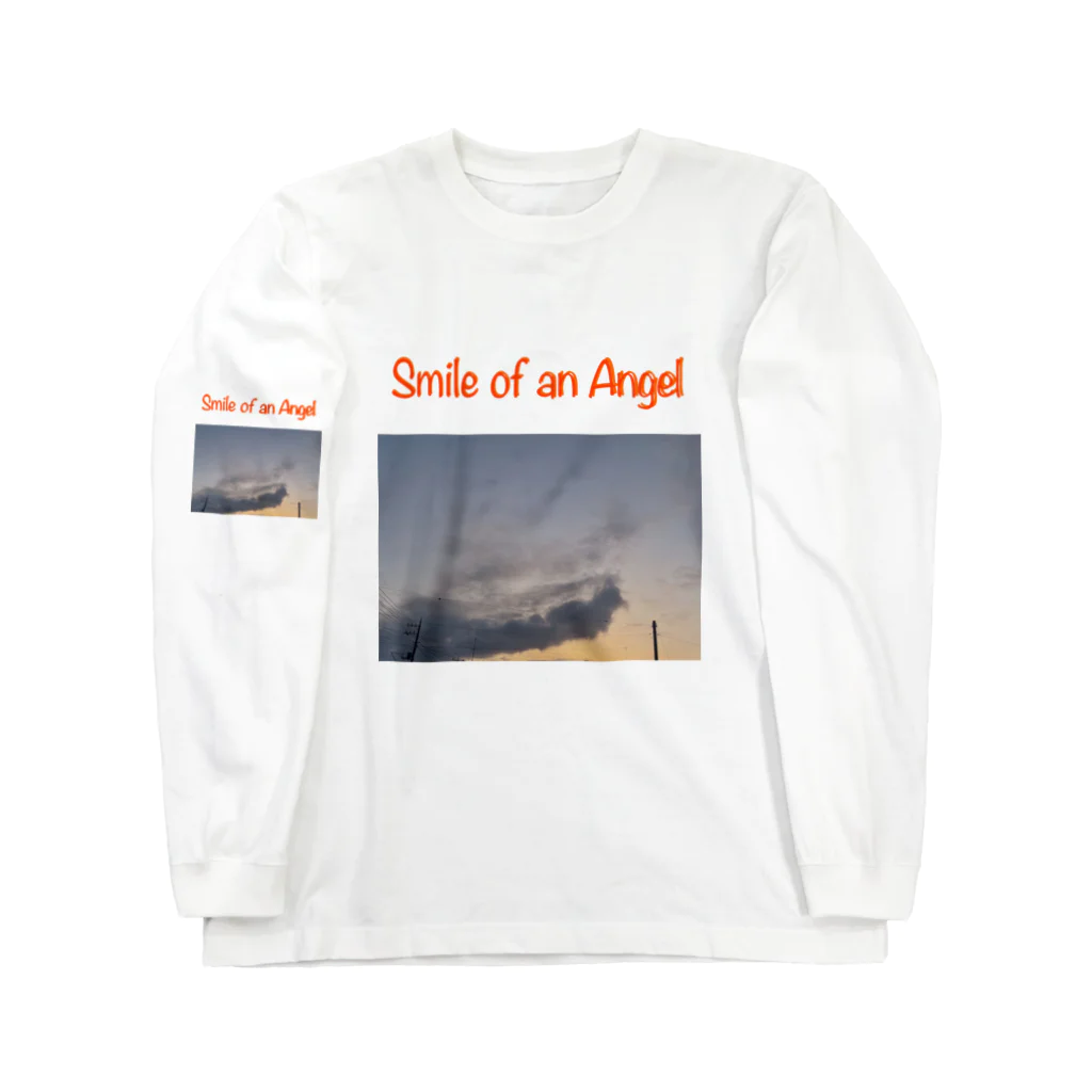 2929gawDesignShop358のSmile of an Angel ロングスリーブTシャツ