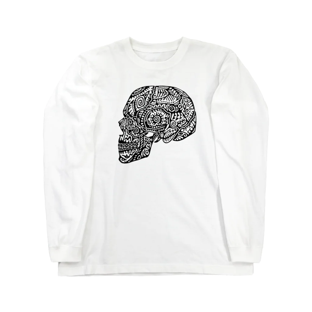 ヴンダーカンマーの髑髏 Long Sleeve T-Shirt