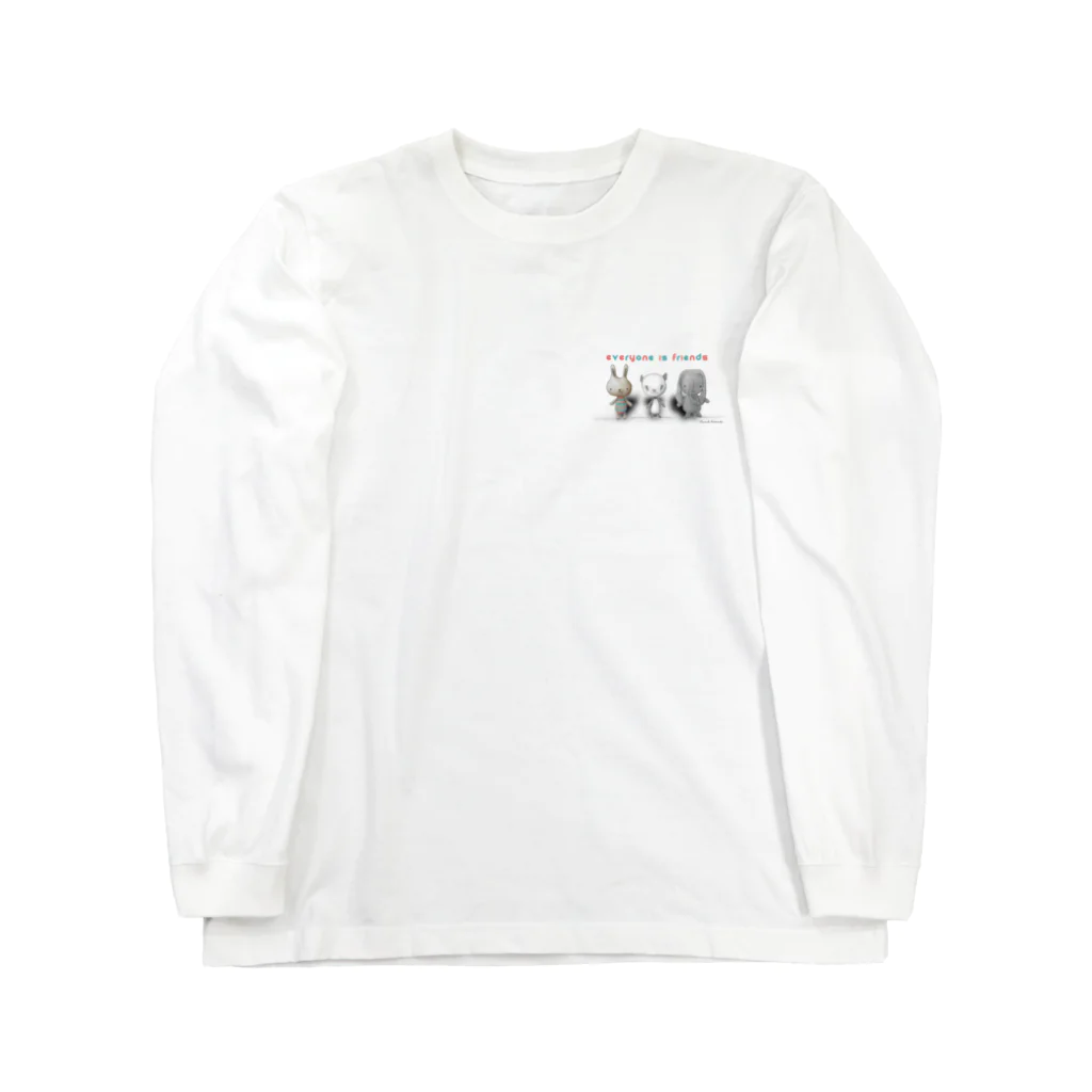 Masashi Kaminkoのウサパンゾウ Long Sleeve T-Shirt