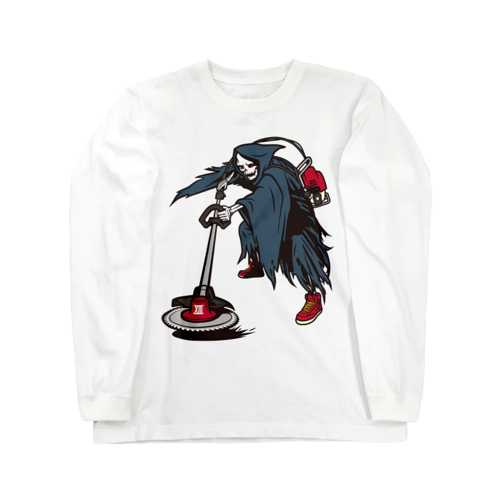 nikukoppuのthe latest Grim Reaper Long Sleeve T-Shirt