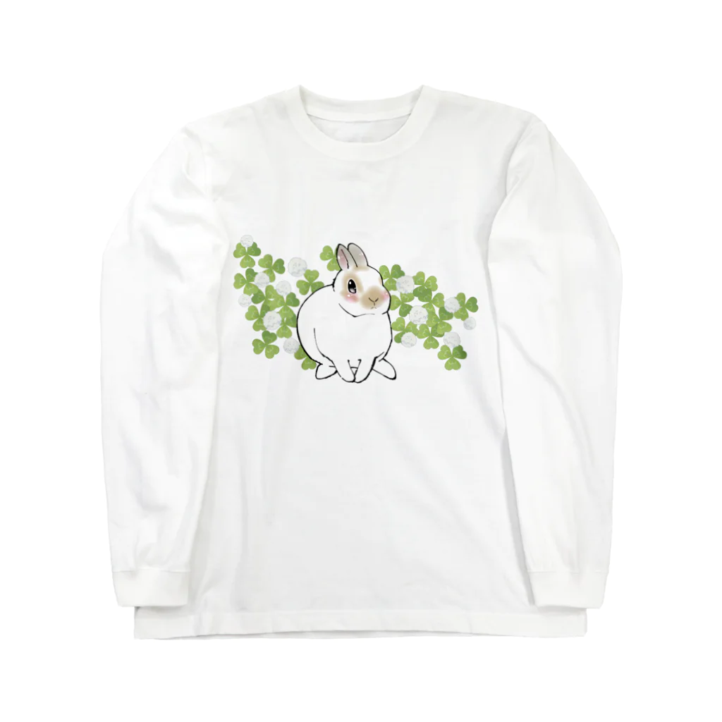 うさぎ王子のしもべのコニトくんとクローバー Long Sleeve T-Shirt