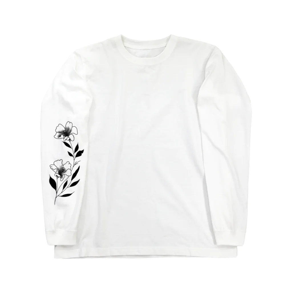 桃山-Momoyama-のErythronium　long sleeve T ロングスリーブTシャツ