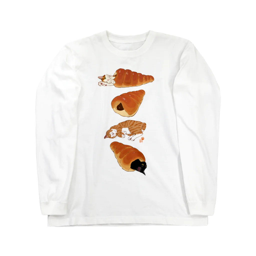 元祖ふとねこ堂のコロネ！ Long Sleeve T-Shirt