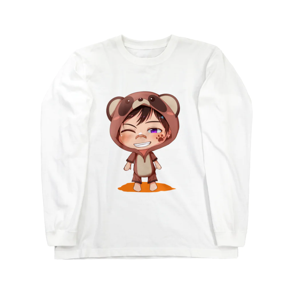 須戸コウ【腐男子ゲイvtuber】の須戸コウ_着ぐるみミニキャラVer Long Sleeve T-Shirt