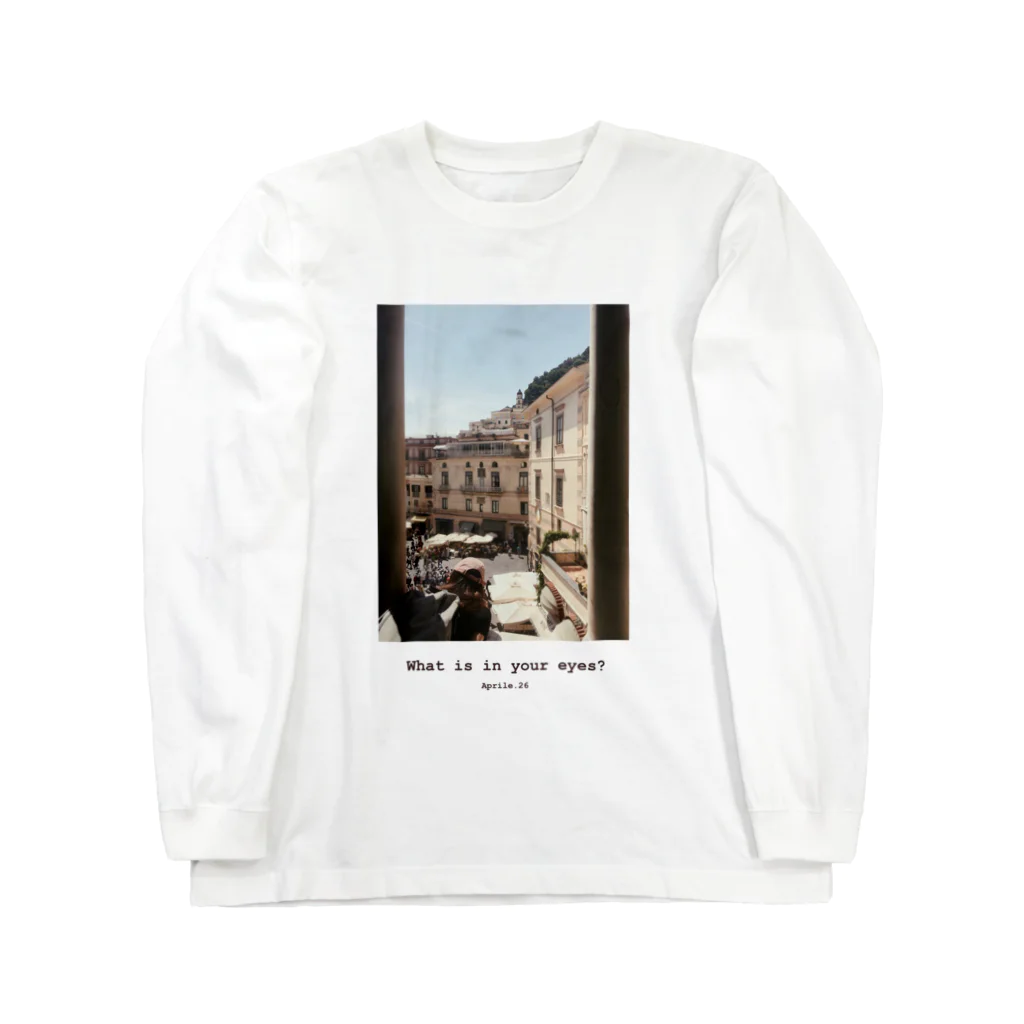 旅するTシャツ。のAprile .26/ Amalfi，italia Long Sleeve T-Shirt