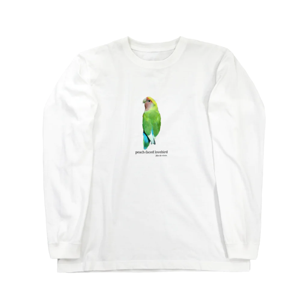 j8ie de vivre♪のコザクラインコ　タイガーチェリー Long Sleeve T-Shirt