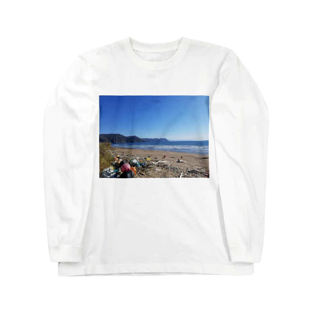 kfcj-kのシズカリ海岸 Long Sleeve T-Shirt