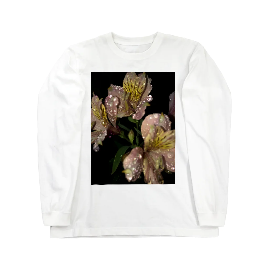 tamago_の花 ロングスリーブTシャツ