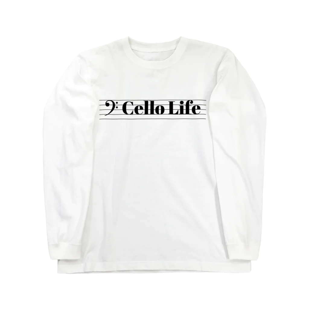 もりてつのCello Life ロングスリーブTシャツ