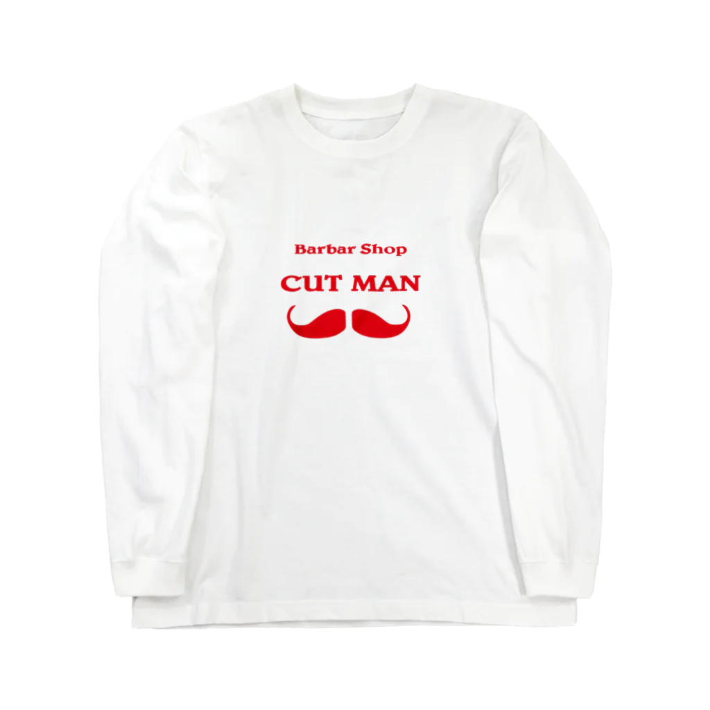 Barbar Shop CUTMANのCUTMAN  LOGO ロングスリーブTシャツ