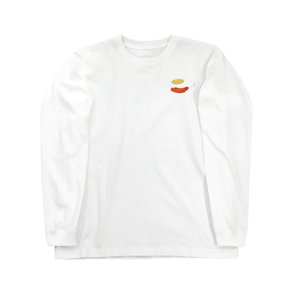 みんなの「み」のイケてる赤ウインナー Long Sleeve T-Shirt