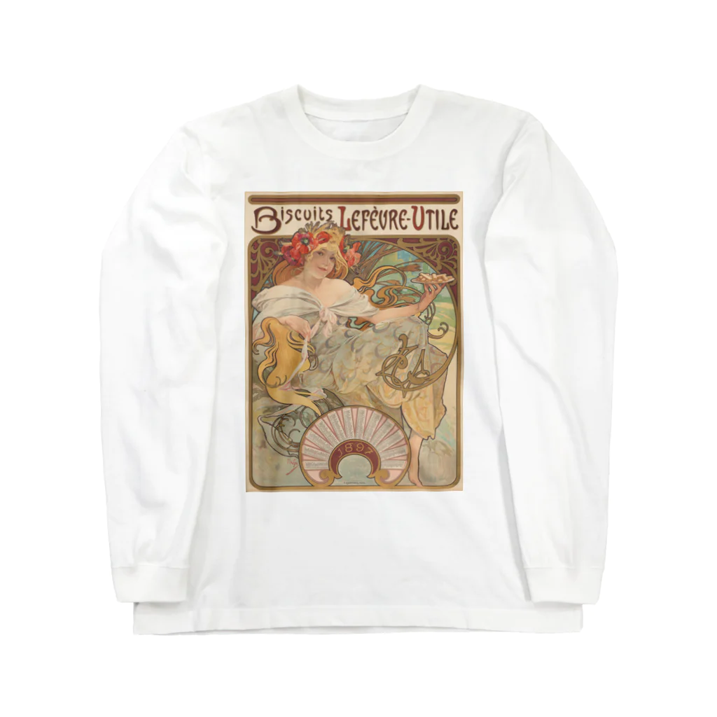 世界美術商店のルフェーヴル=ユティル・ビスケット / Biscuits Lefèvre-Utile Long Sleeve T-Shirt