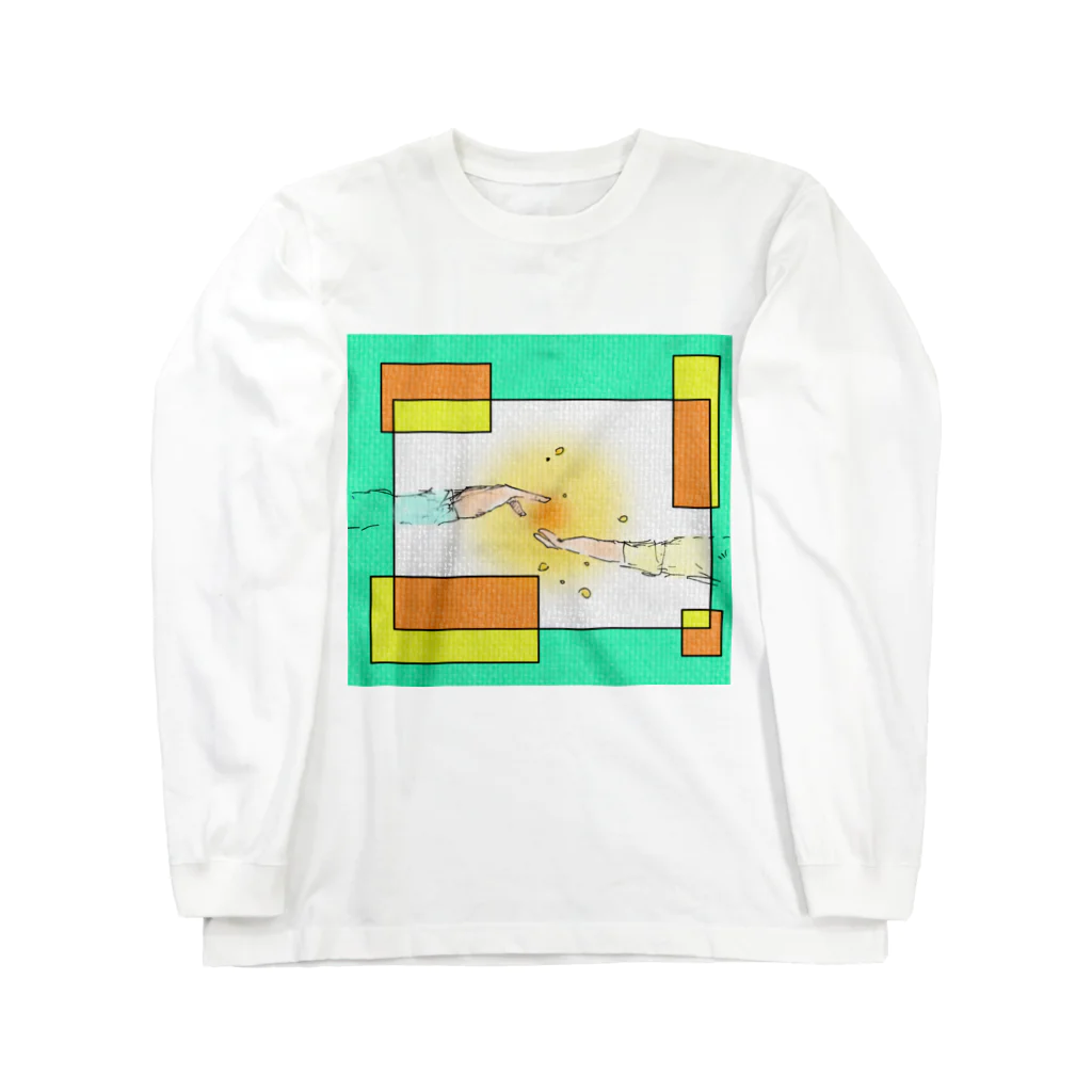 みつまめこshopのぬくもり Long Sleeve T-Shirt