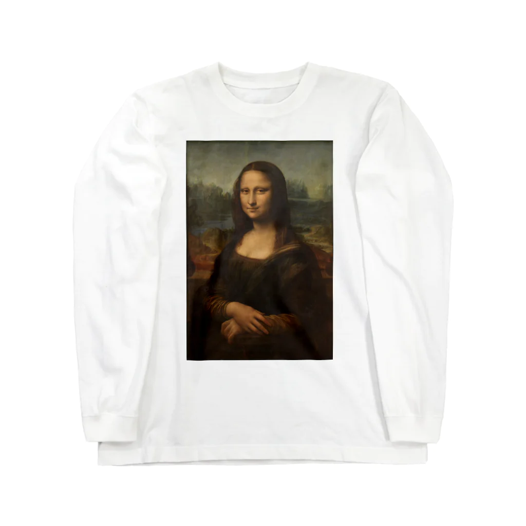 世界美術商店のモナ・リザ / Mona Lisa ロングスリーブTシャツ