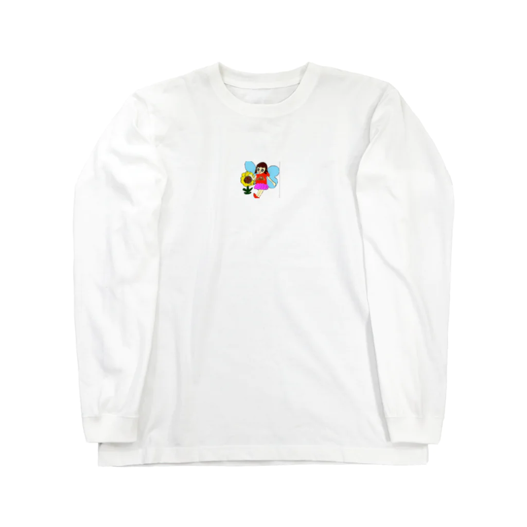 Hisotanのsuzuri専属、ひそたんの描いた自分の似顔絵アイテム。 Long Sleeve T-Shirt