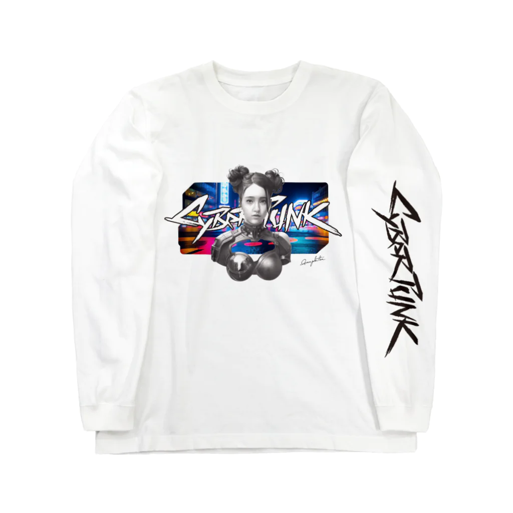 Graphiter〈グラファイター〉のCyber-PUNKmelata-02 Long Sleeve T-Shirt