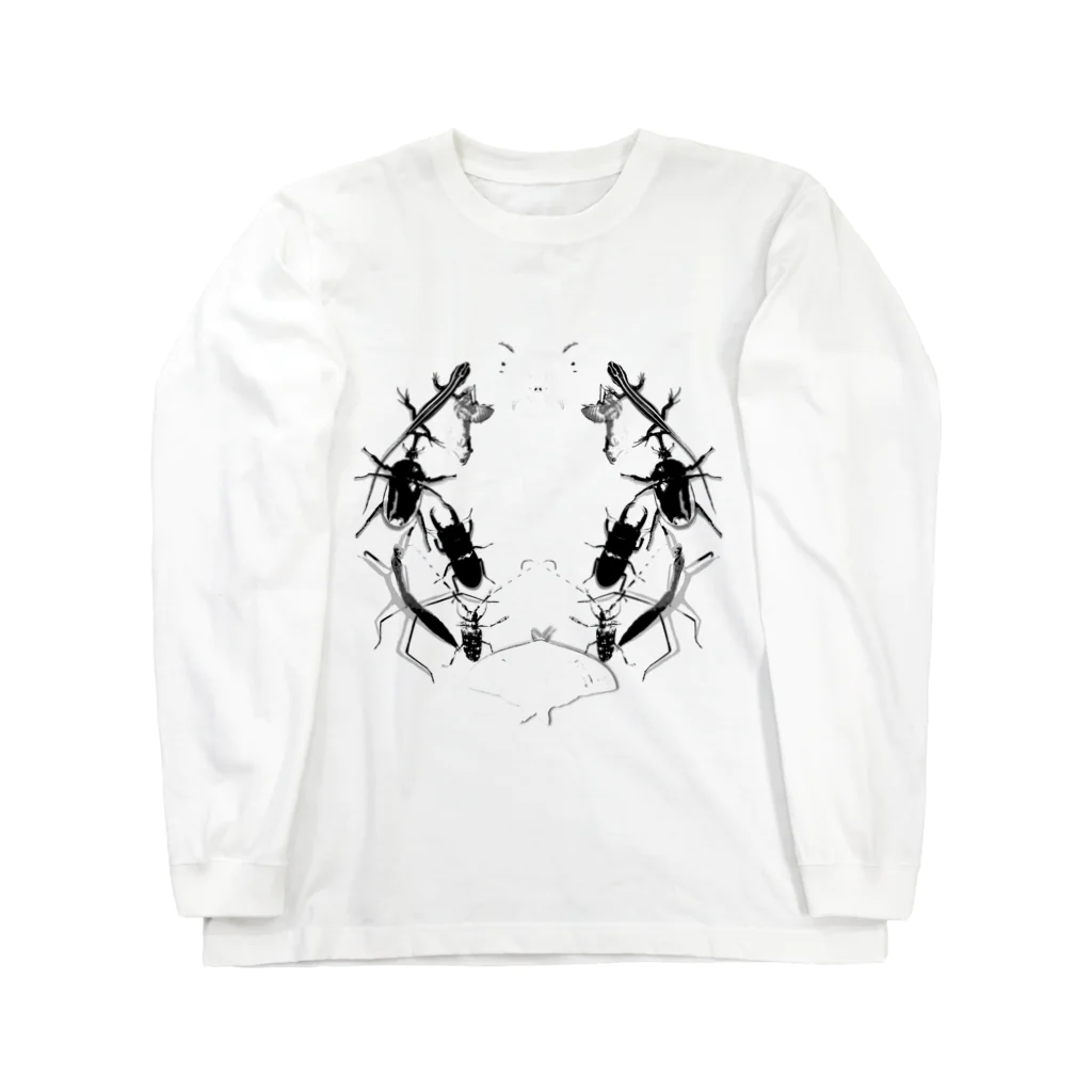 aicecreamの虫のリース Long Sleeve T-Shirt