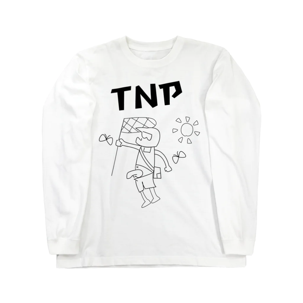 total nature playersのち◯ぽのオフローダー少年 ロングスリーブTシャツ