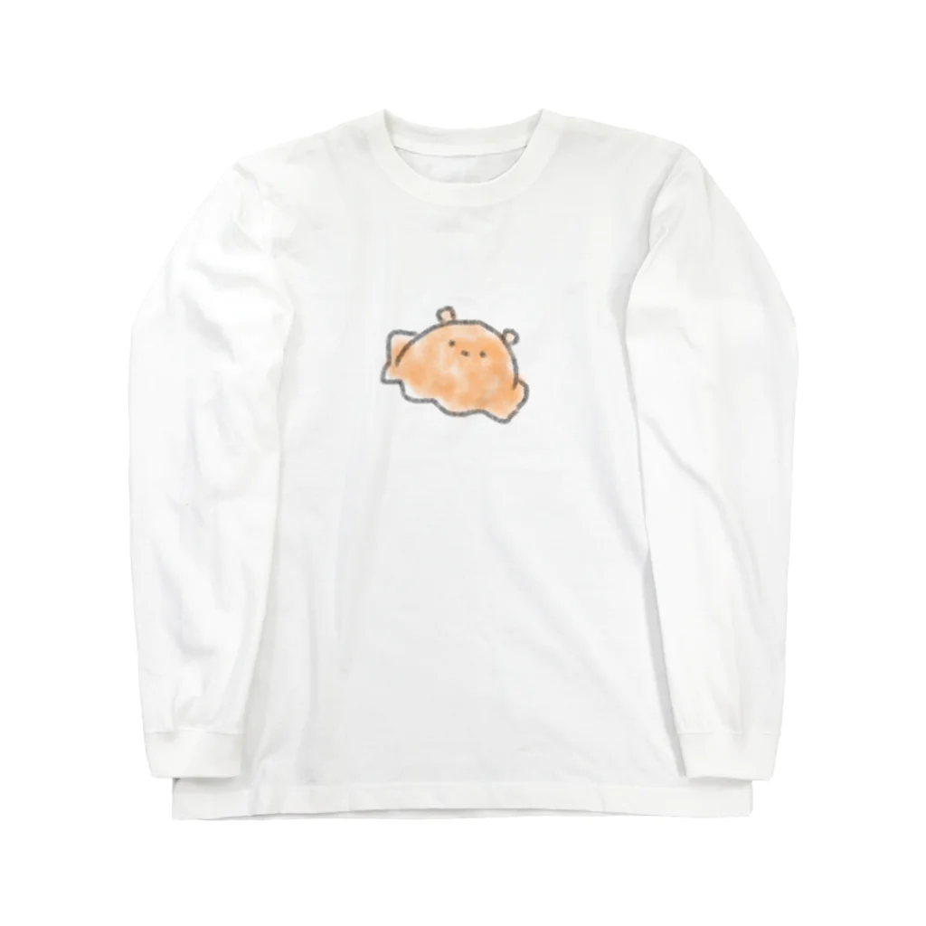 どうぶつらんどのやるきのないどつぶつたち　めんだこ Long Sleeve T-Shirt