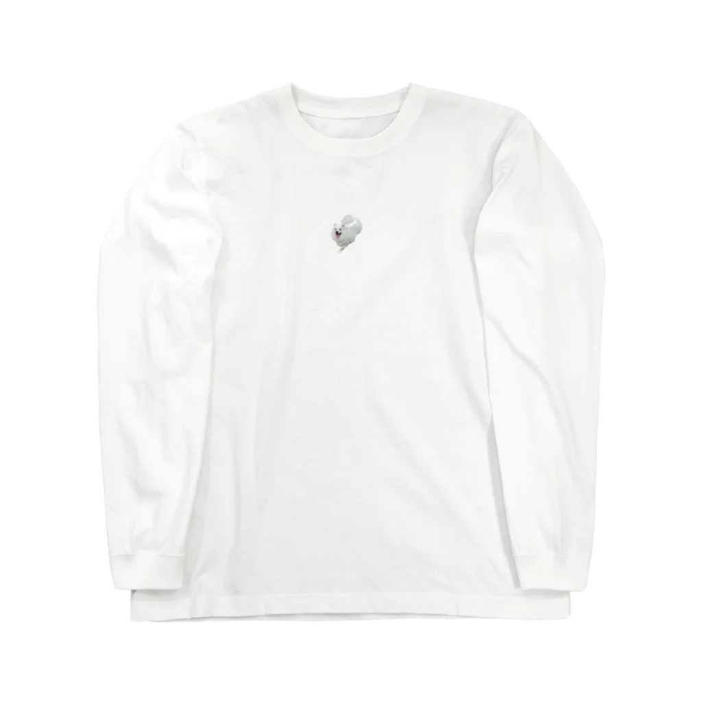 marospitzのしろいぬ Long Sleeve T-Shirt