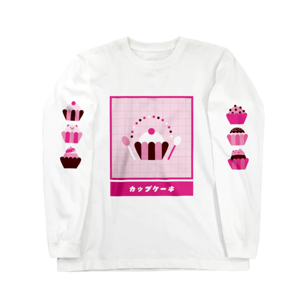 hr. grassのCAP CAKE ロングスリーブTシャツ