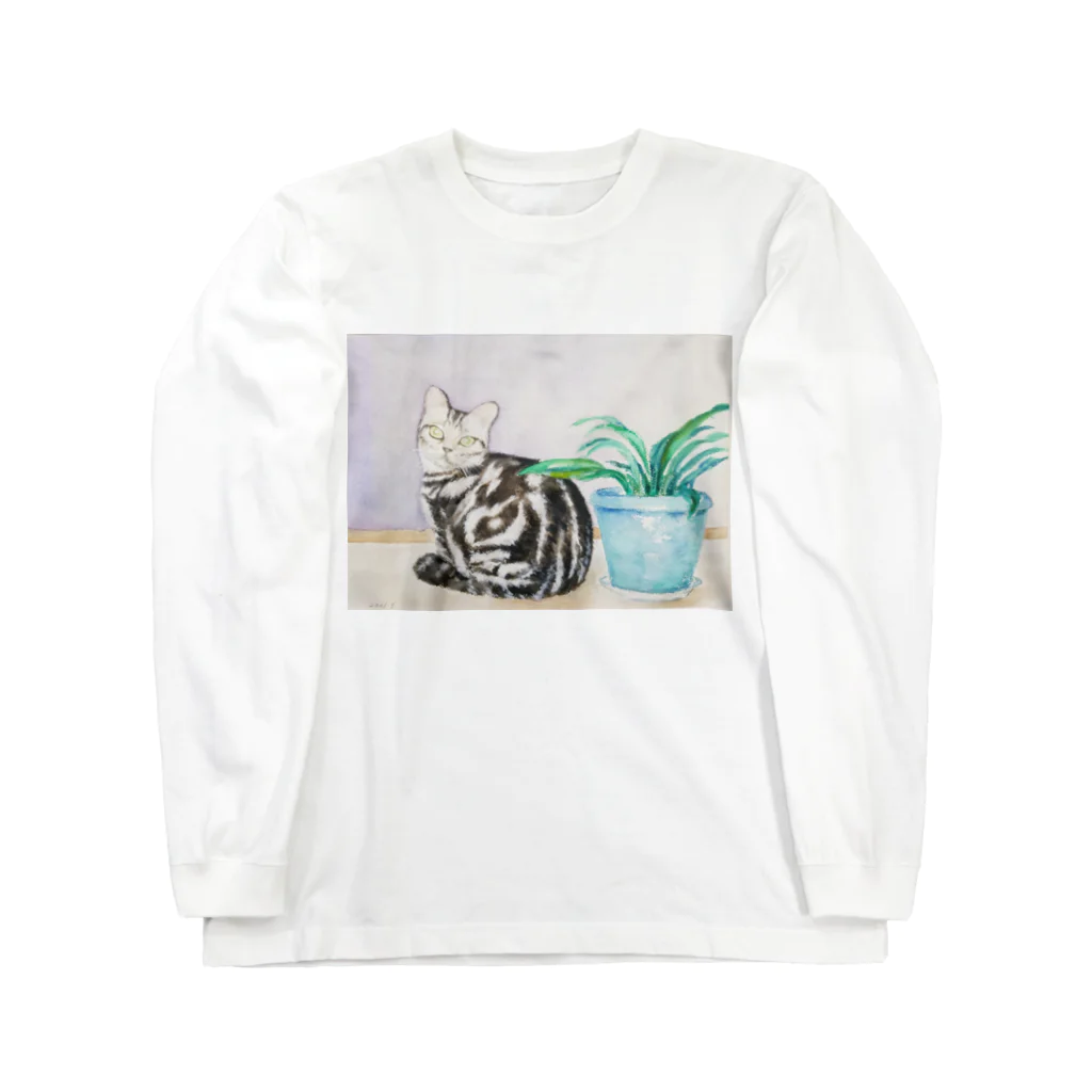 コン・デク・レンのポアロと植え木鉢 Long Sleeve T-Shirt