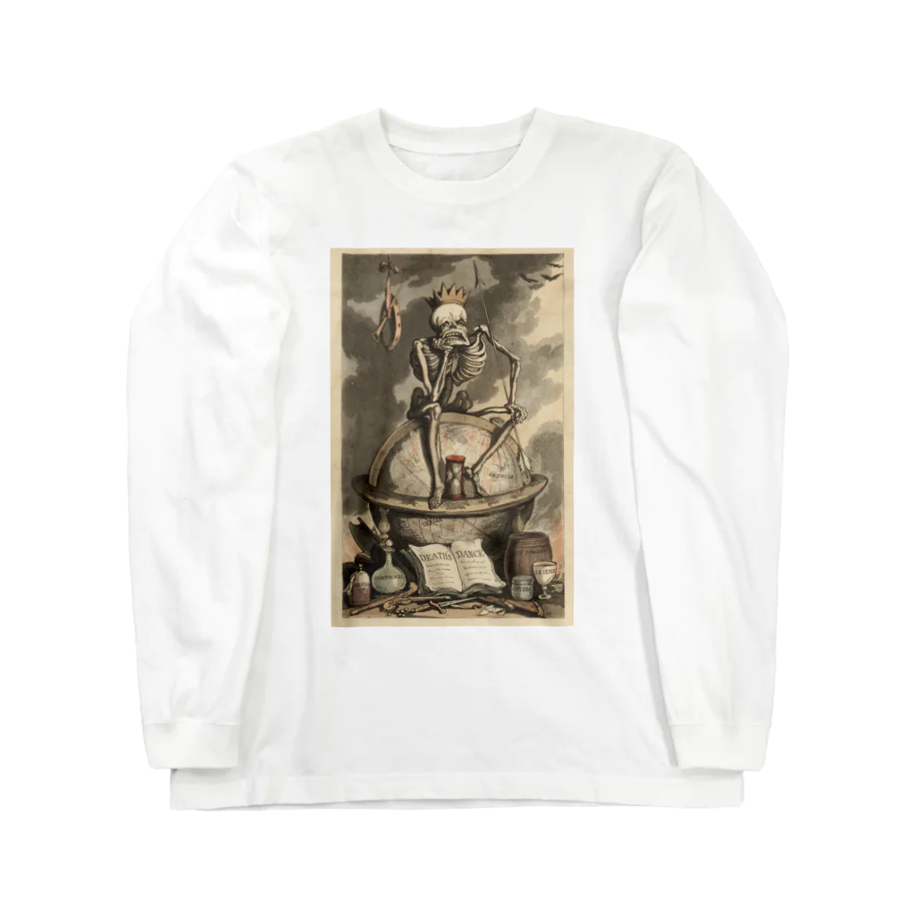 J. Jeffery Print Galleryの死の舞踏 -ダンス オブ デス Long Sleeve T-Shirt
