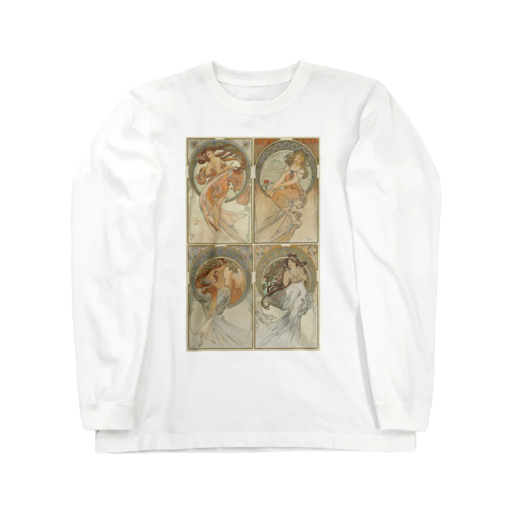 世界美術商店の四芸術 / The Four Arts Long Sleeve T-Shirt