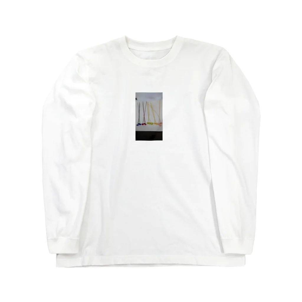 アトリエ貴のボタンフラワートート Long Sleeve T-Shirt