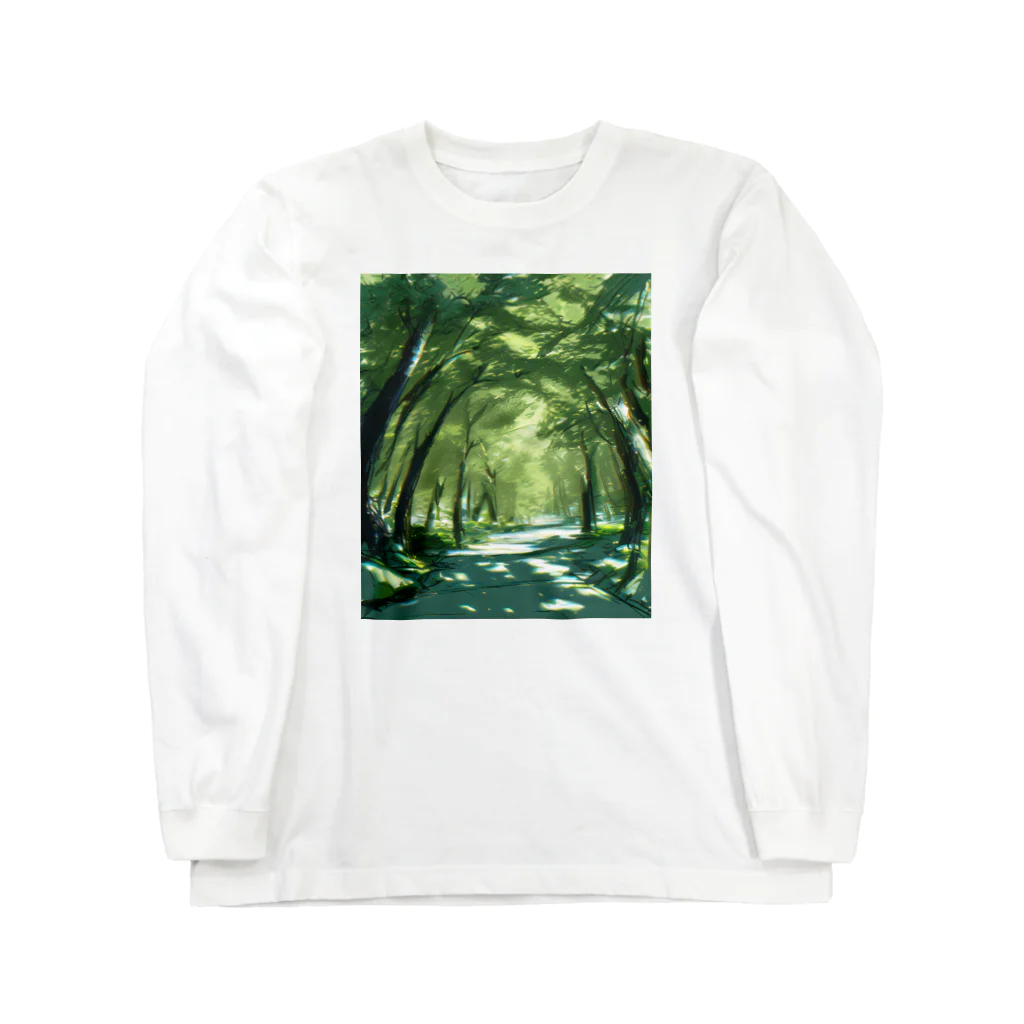 窓際寿限無のforest Long Sleeve T-Shirt