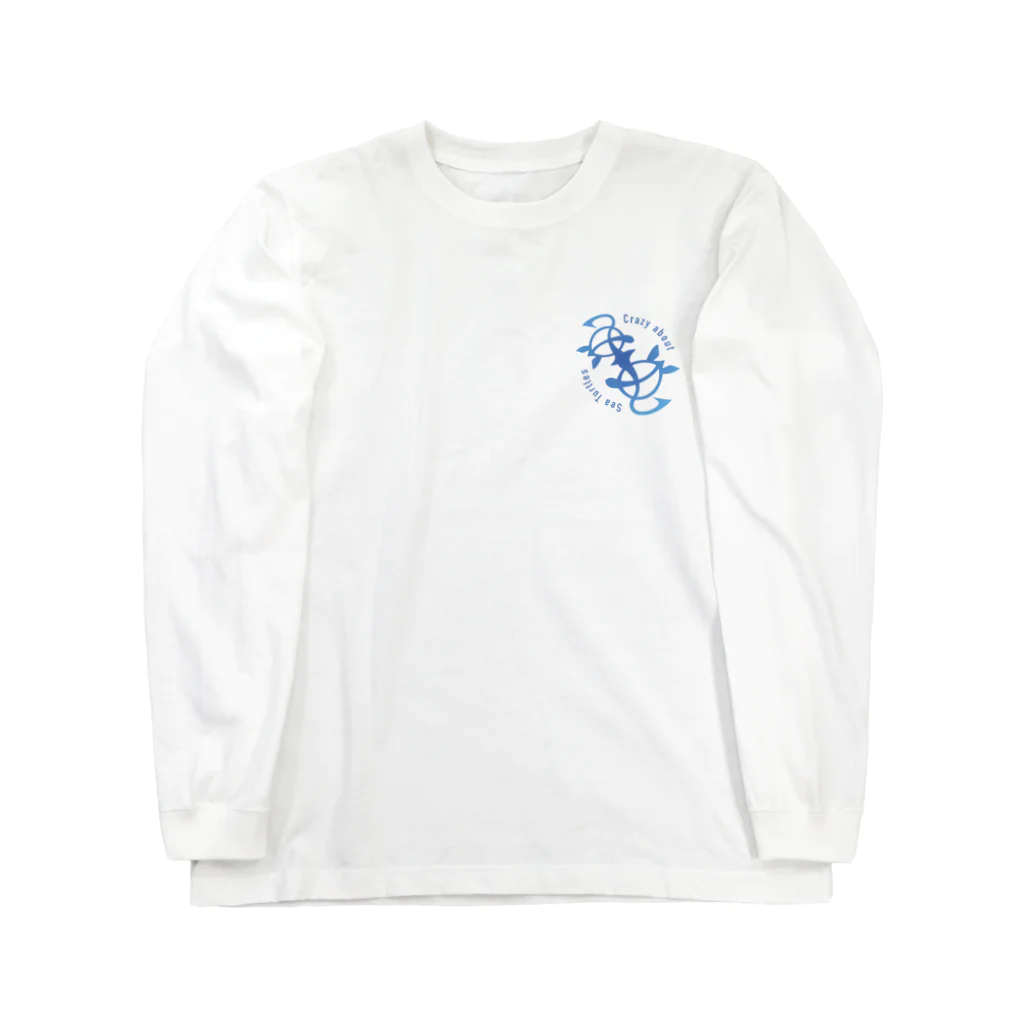 kazuzu-artの海‘‘亀’’(Sea Turtle) Long Sleeve T-Shirt