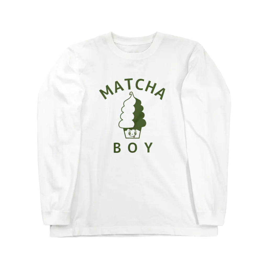 Mrs.Bean/ミセスビーンのMATCHA BOY Long Sleeve T-Shirt