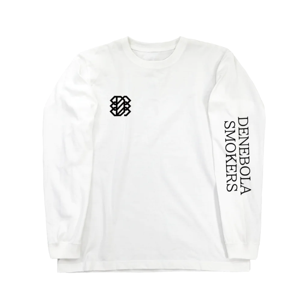 DENEBOLA SMOKERSの【ヤニ切レ】吸い殻ロングTシャツ Long Sleeve T-Shirt