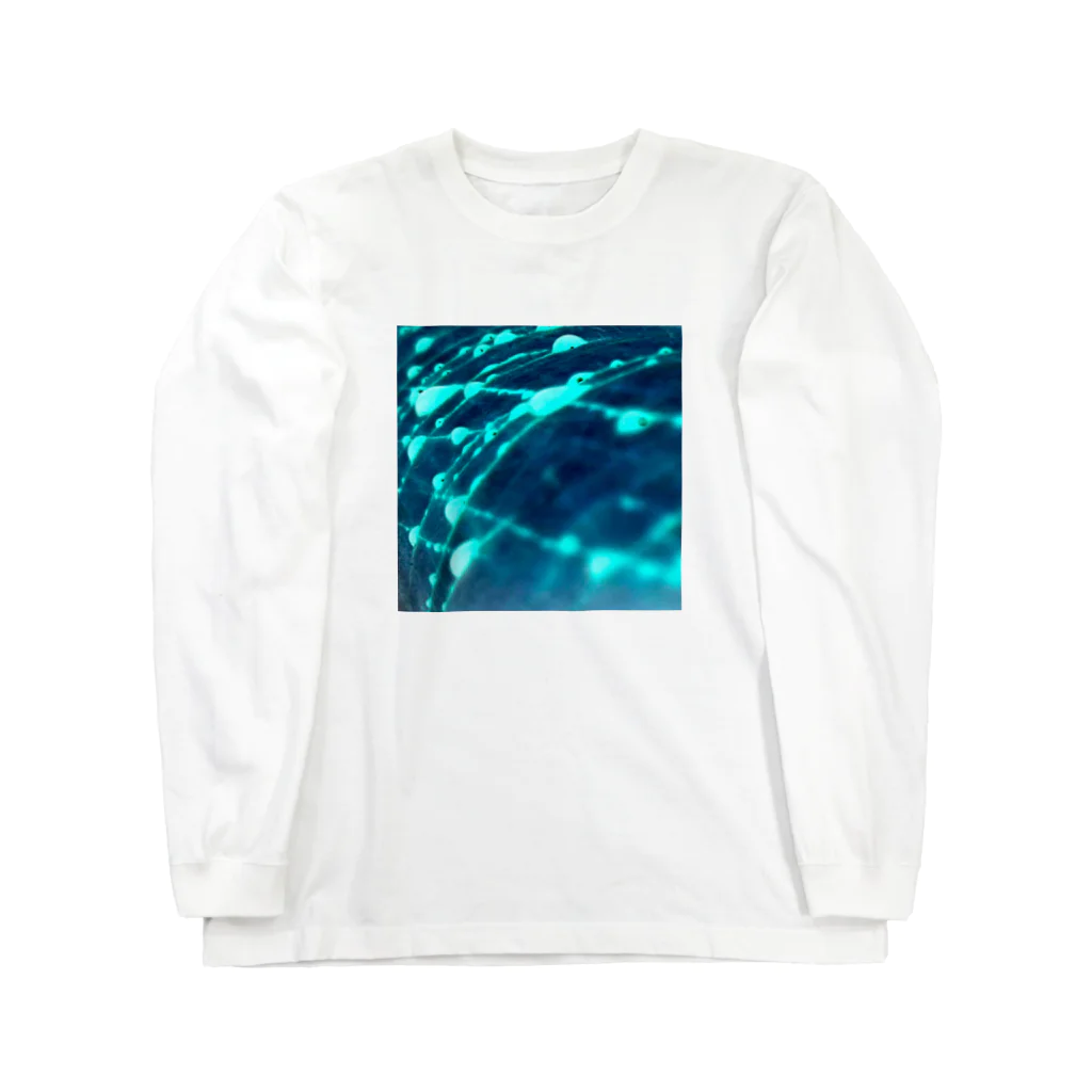 自傷銀河 | self-harm galaxyのBlood Arc Galaxy 血の弧銀河 (ACG3268) Long Sleeve T-Shirt