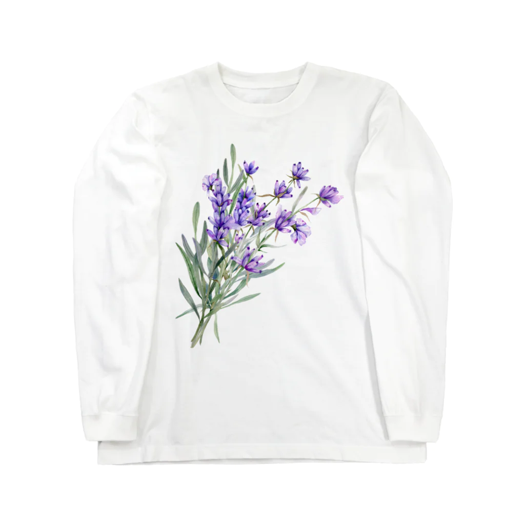 jamfish_goodiesのLAVENDER ロングスリーブTシャツ