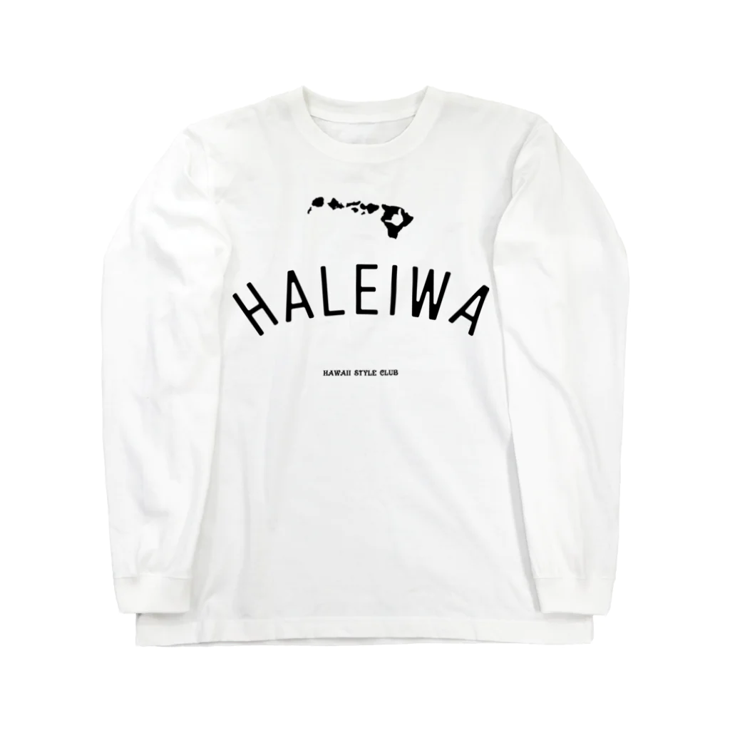 ハワイスタイルクラブのHALEIWA　BLK LOGO Long Sleeve T-Shirt