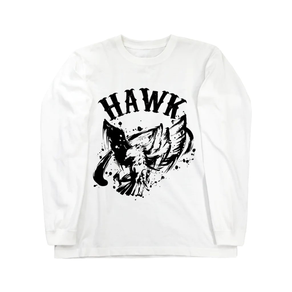 TRAVA design SHOPのHAWK Long Sleeve T-Shirt