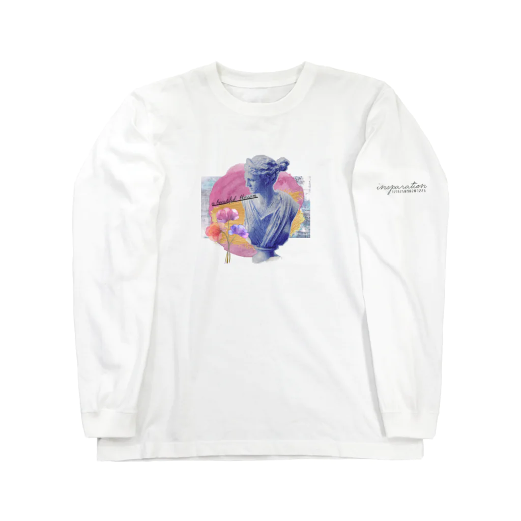 insparation｡   --- ｲﾝｽﾋﾟﾚｰｼｮﾝ｡の開花 Long Sleeve T-Shirt