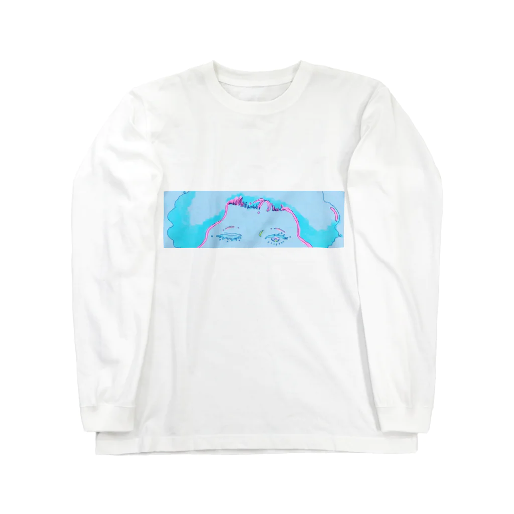 塩バターのちらり Long Sleeve T-Shirt