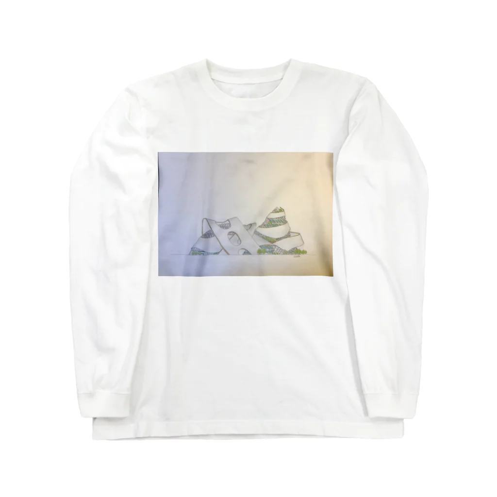 Drawings のDrawing3 Long Sleeve T-Shirt