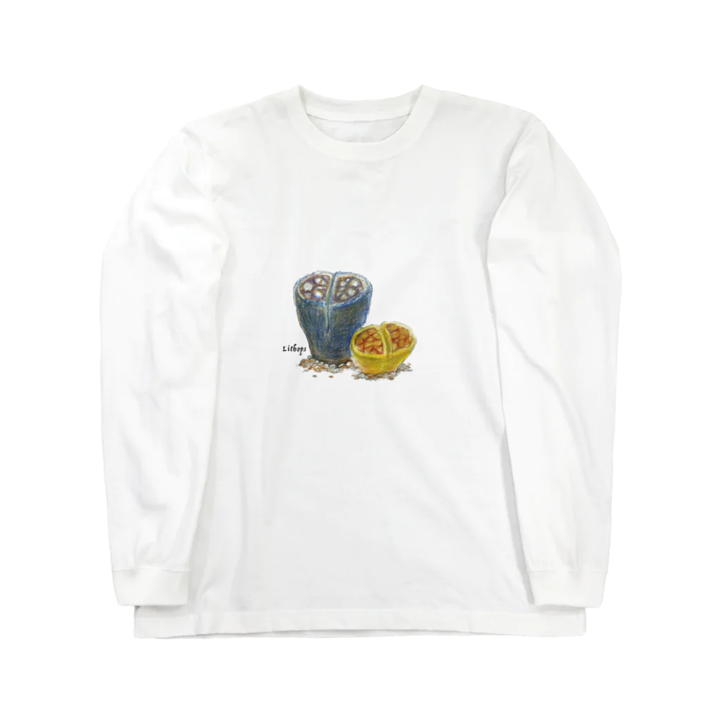 plants_junのLithops Long Sleeve T-Shirt